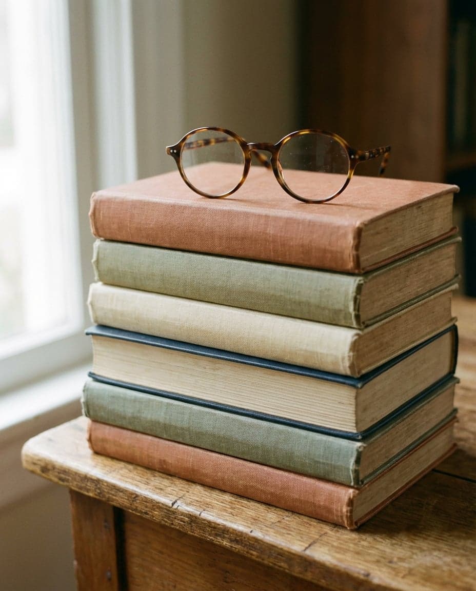 Stapel hardcover boeken